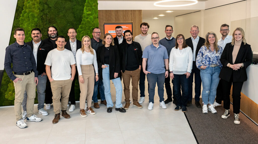 Gruppenbild der Wüstenrot Energieberatung auf Messen und Veranstaltungen