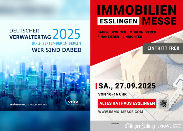 Im September vor Ort in Berlin + Esslingen